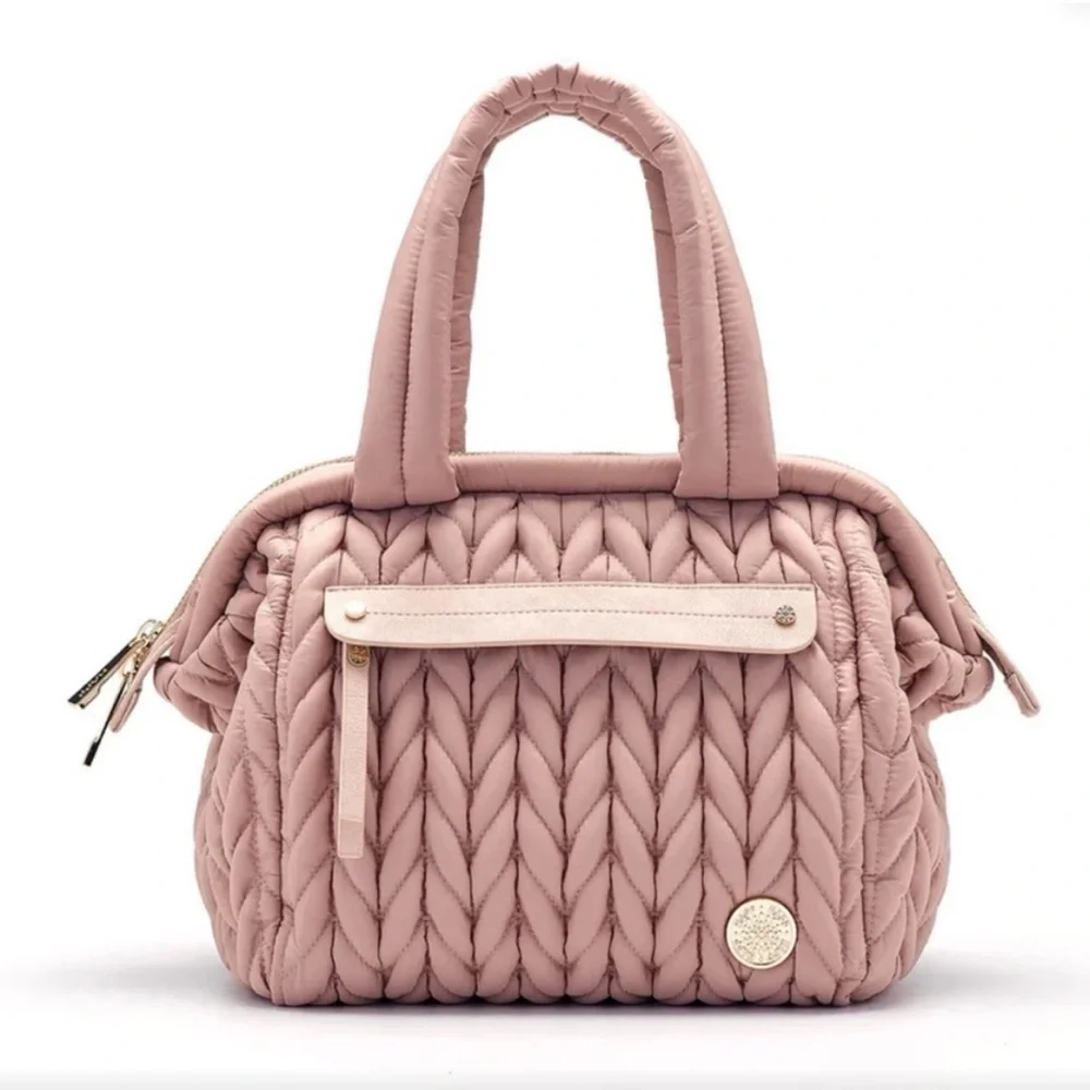 Paige Mini Dusty Rose Happ Diaper Bag - Picture 5 of 5